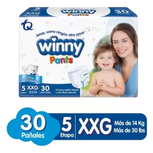 Pañal Winny Pants Etapa 5 X 30 Unidades