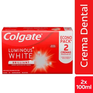 Promo Pack 2 Crema Colgate Luminous White 75 Ml