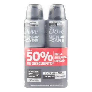 Promo Pack 2 Desodorantes Dove Spray Invisible Anti Manchas