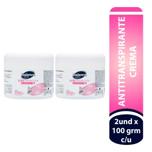 Desodorantes Balance Crema Ultra Protección Wom 100 Gr 2x1